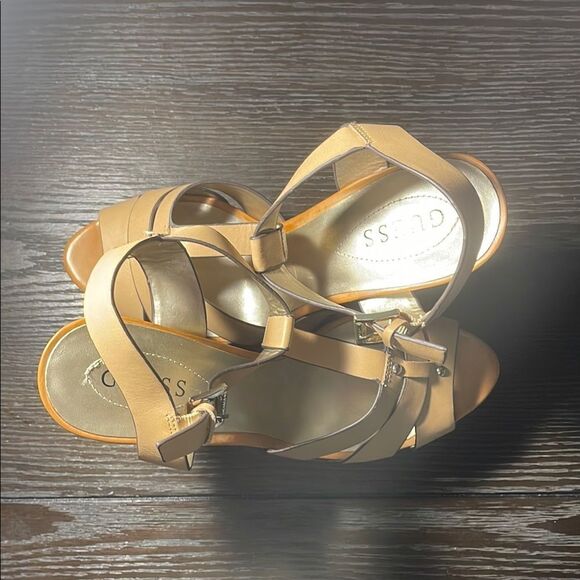Guess Tan Strappy Heel - Picture 5 of 6